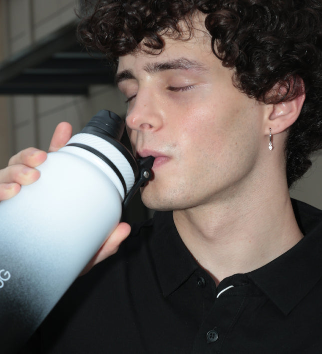 VyblooJug Taza Aislada Portátil con Tapa de 2 Modos y Pajita Vaso Acero Inoxidable Xolo