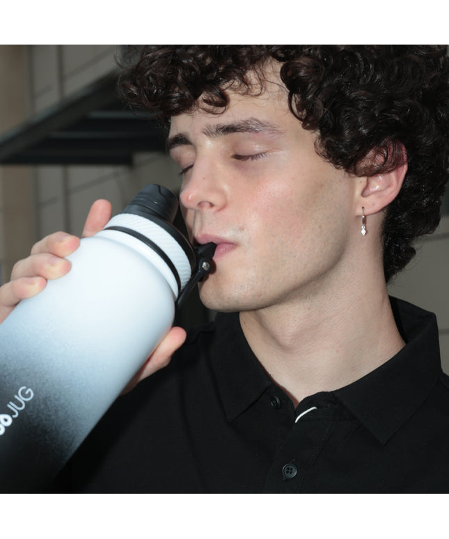 VyblooJug Taza Aislada Portátil con Tapa de 2 Modos y Pajita Vaso Acero Inoxidable Xolo